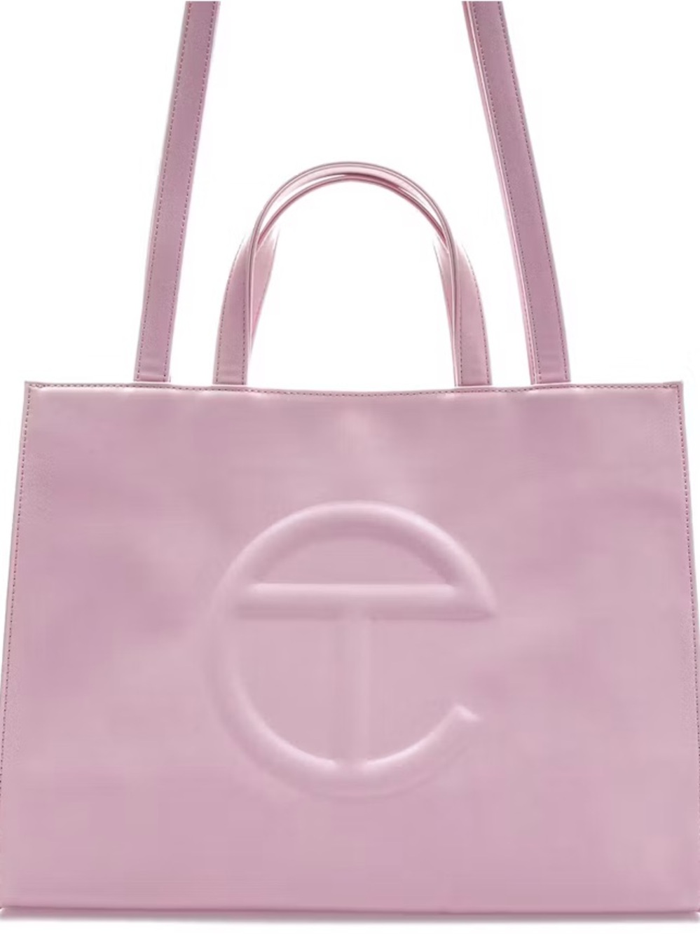 Telfar Shopping Bag Pink Medium